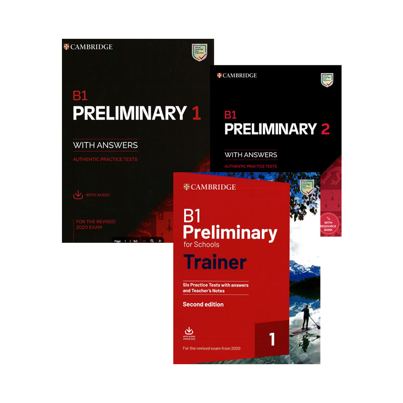 PET Cambridge – B1 Preliminary Trọn bộ PET Cambridge – B1 Preliminary Pdf Audio Video 2020